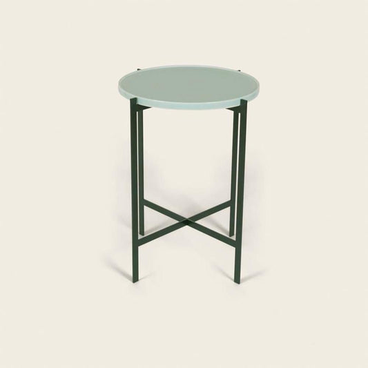 Celadon Green Porcelain Deck Table by OxDenmarq