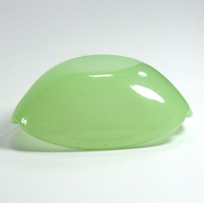 Celadon Opaline Glass Ashtray from Fratelli Ferro, 1960s-GIW-1794611