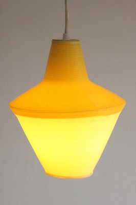 Cellulose Pendant Lamp from Atelier De Recherche Plastique & Rotaflex, 1950s-PLT-1407982