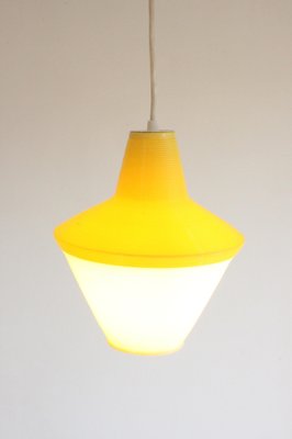 Cellulose Pendant Lamp from Atelier De Recherche Plastique & Rotaflex, 1950s-PLT-1407982