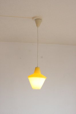 Cellulose Pendant Lamp from Atelier De Recherche Plastique & Rotaflex, 1950s-PLT-1407982