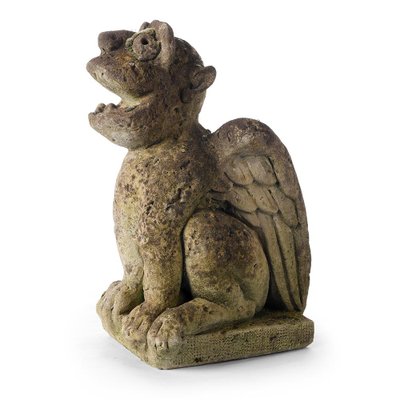 Cement Gargoyle Sculpture-NQ-624626