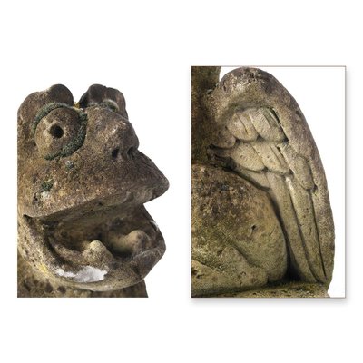 Cement Gargoyle Sculpture-NQ-624626