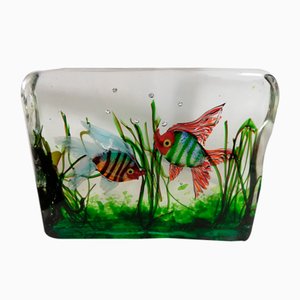 Cenedese Aquarium in Murano Glass by Alfredo Barbini, Italy, 1950s-HNE-1777134