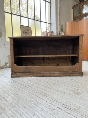 Central Shop Counter or Island in Walnut, 1890s-LCU-1406452