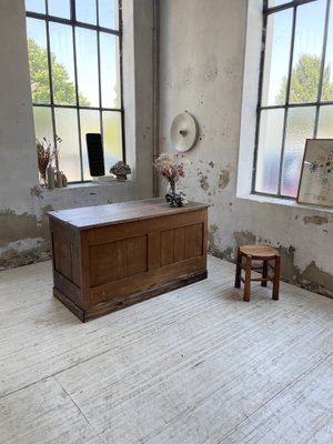 Central Shop Counter or Island in Walnut, 1890s-LCU-1406452