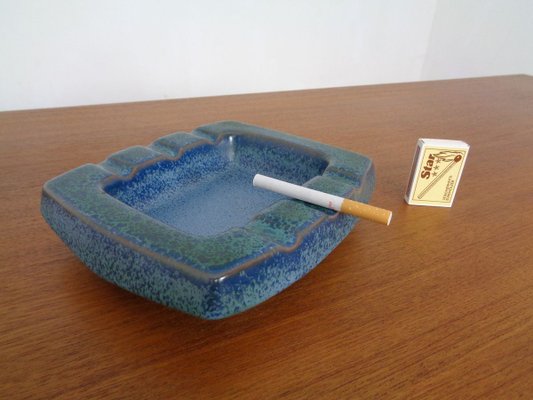 Ceramic 7034 Ashtray by Friedgard Glatzle for Karlsruher Majolika, 1960s-RDW-810304