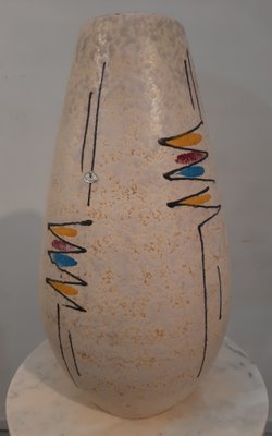 Ceramic Abstract Vase by Leonard Steiger for Übelacker, 1950s-HPX-787247