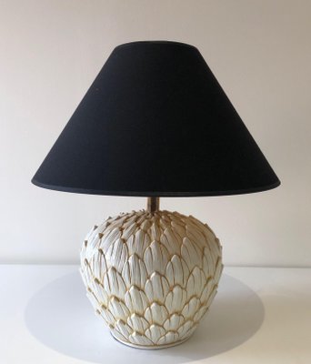 Ceramic Artichoke Lamp-BA-1365421