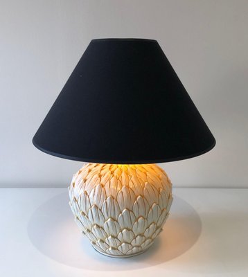 Ceramic Artichoke Lamp-BA-1365421