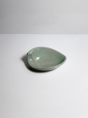 Ceramic Ashtray by Fridegart Glatzle Craquele Technique for Karlsruher Majolika, 1950s-VTK-2019978