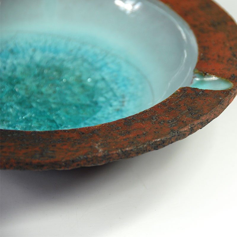 Ceramic Ashtray by Pieter Groeneveldt, Netherlands, 1970s