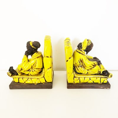 Ceramic Bookends, Set of 2-OLY-1130602