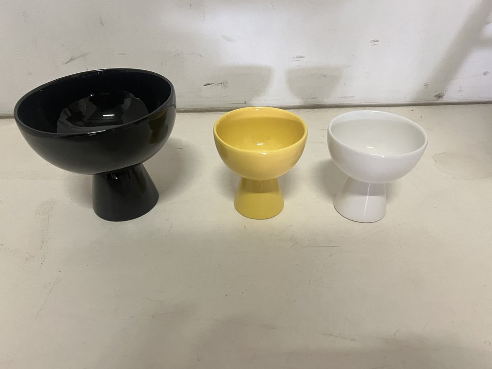 Ceramic Bowls from Zanolli e Sebellin, 1980s, Set of 3