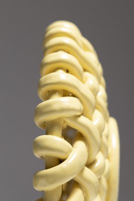 Ceramic Braided Cup by Jérôme Massier for Vallauris, 1950s-QAC-2043132