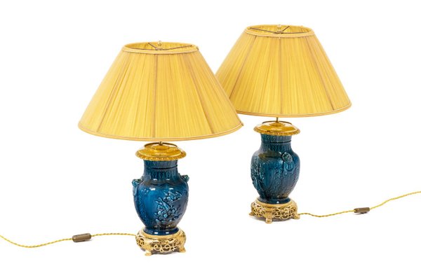 Ceramic & Bronze Table Lamps, 1880-CEJ-1216313