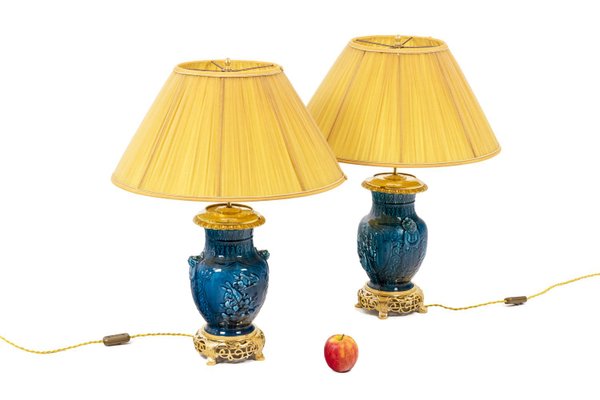 Ceramic & Bronze Table Lamps, 1880-CEJ-1216313