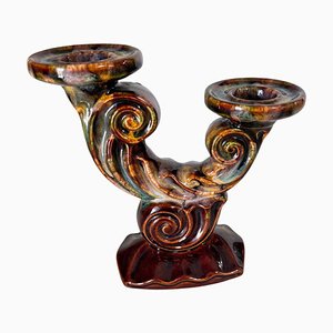 Ceramic Candleholder by Saint Jean, France, 1970s-UR-1796810