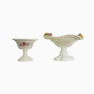 Ceramic Centerpiece Bowl, 1960s, Set of 2-KNM-910356