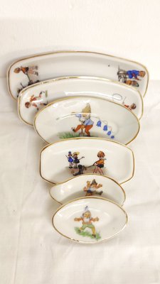 Ceramic Childrens Dishes, Spain, 1970s, Set of 36-RGF-1350642