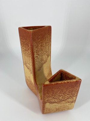 Ceramic Chimney Vase by Roberto Rigon for Bertoncello, Italy, 1960s-DT-2026290