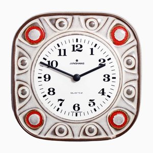 Ceramic Clock from Junghans, 1960s-BQF-1398424