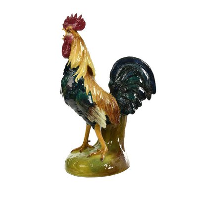 Ceramic Cock by J. Massier Son-NQ-1076477