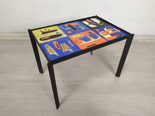 Ceramic Coffee Table, 1950s-EAD-1723984