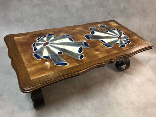 Ceramic Coffee Table, 1960s-SDV-728847