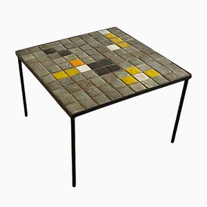 Ceramic Coffee Table by Les 2 Potiers, 1960s-OTV-1077178