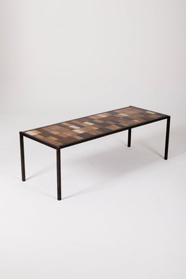 Ceramic Coffee Table by Mado Jolain & Ren Legrand, 1960s-QAC-2019721