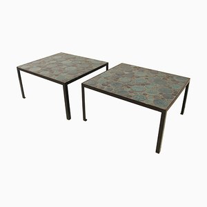 Ceramic Coffee Tables by Aliette Vliers, Set of 2-FGA-923201