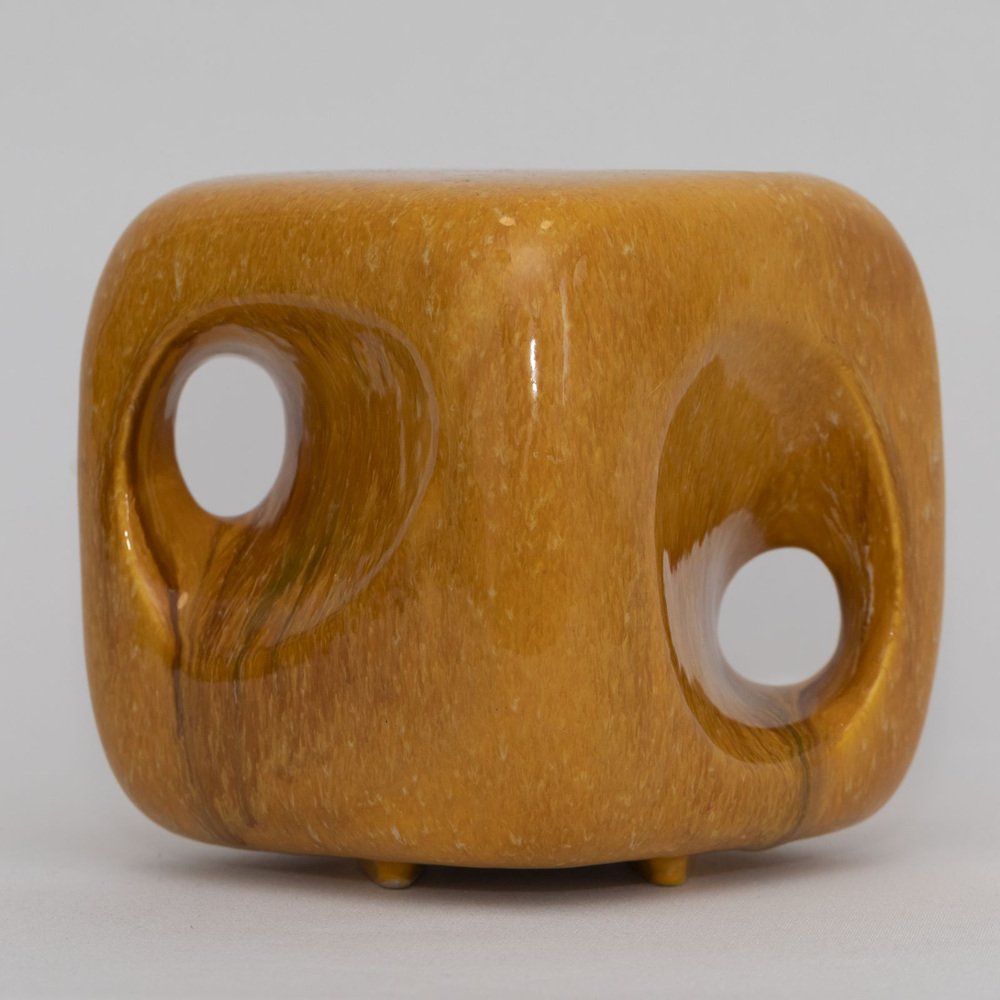 Ceramic Cube Vase from Bertoncello Ceramiche, 1960s