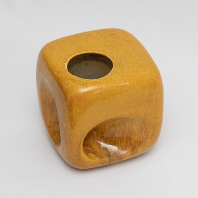 Ceramic Cube Vase from Bertoncello Ceramiche, 1960s