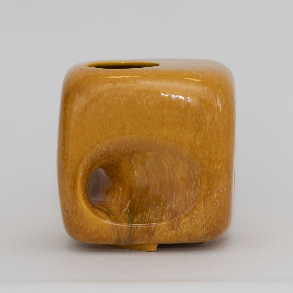 Ceramic Cube Vase from Bertoncello Ceramiche, 1960s