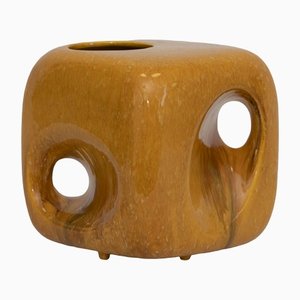 Ceramic Cube Vase from Bertoncello Ceramiche, 1960s-PUG-1304373