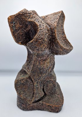 Ceramic Cubist Female Nude Sculpture, 1970s-ZTS-2036101