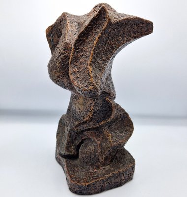 Ceramic Cubist Female Nude Sculpture, 1970s-ZTS-2036101