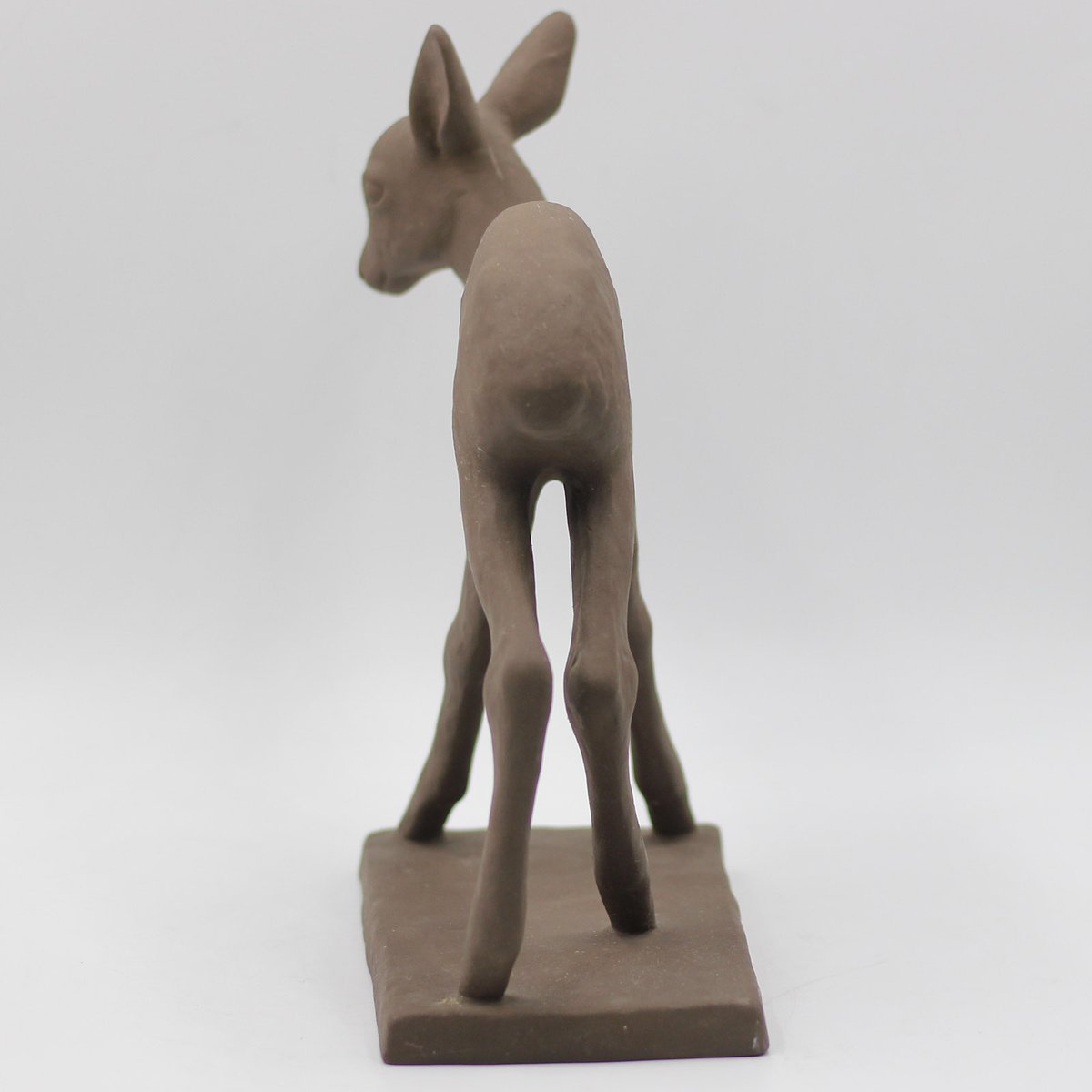 Ceramic Deer by Else Bach for Karlsruhe Majolika, 1960s