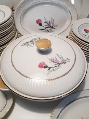 Ceramic Dinner Set from Manufacture d'Orchies, 1950s, Set of 37-EHL-621150