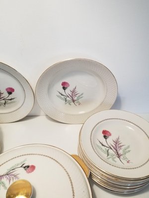 Ceramic Dinner Set from Manufacture d'Orchies, 1950s, Set of 37-EHL-621150