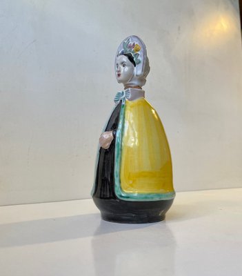 Ceramic Figural Dressed Woman Decanter by Johgus Bornholm, 1950s-LCR-1324120