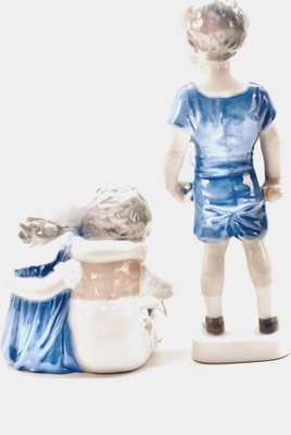 Ceramic Figurines from Bing & Grøndahl, Set of 2-HYQ-1226353