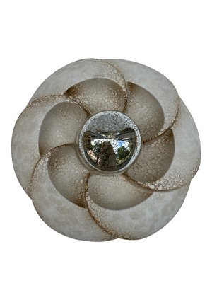 Ceramic Flower-Shaped Wall Lamp, 1960s-FSD-1409367