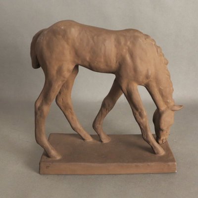 Ceramic Foal by Else Bach for Karlsruher Majolika, 1950s-WK-724131