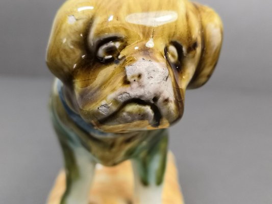 Ceramic Glazed Dogs from Sargadelos, Set of 2-JJT-783023