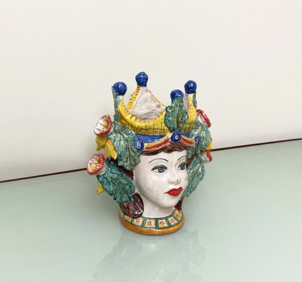 Ceramic Head from Caltagirone-LKT-1233495