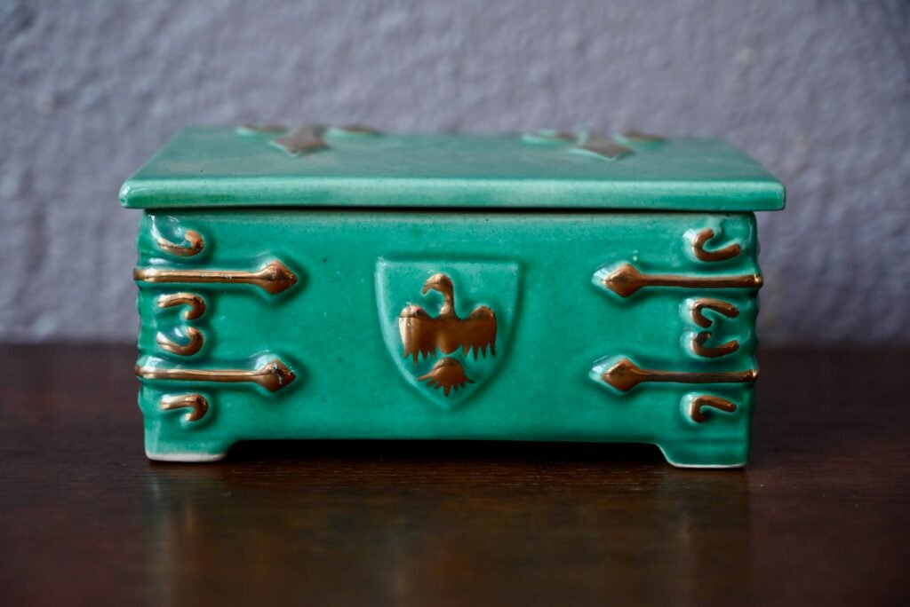 Ceramic Jewelry Box from Ceramique Dart De Bordeaux