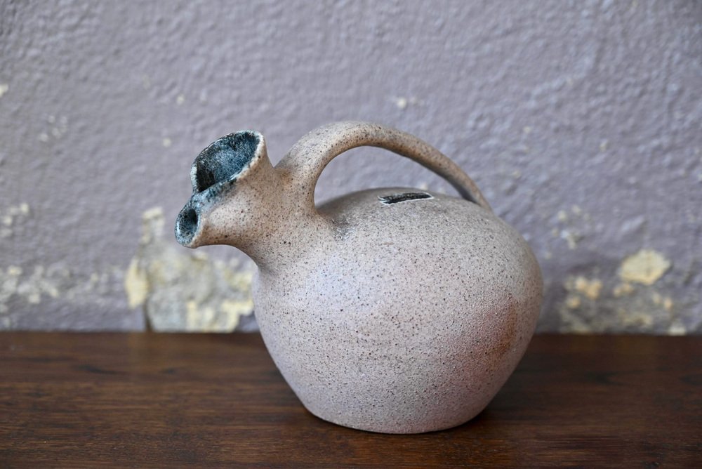 Ceramic Jug from Accolay, 1960s-AIU-1785507