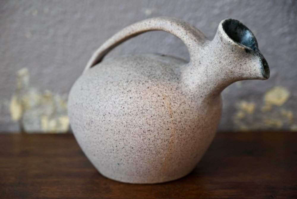 Ceramic Jug from Accolay, 1960s